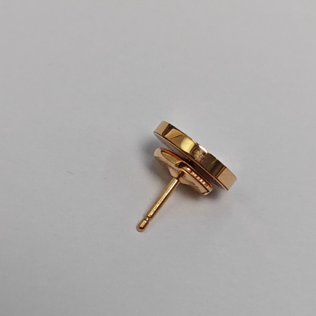 BVLGARI BVLGARI 18k Gold Rose Gold Stud Earrings
