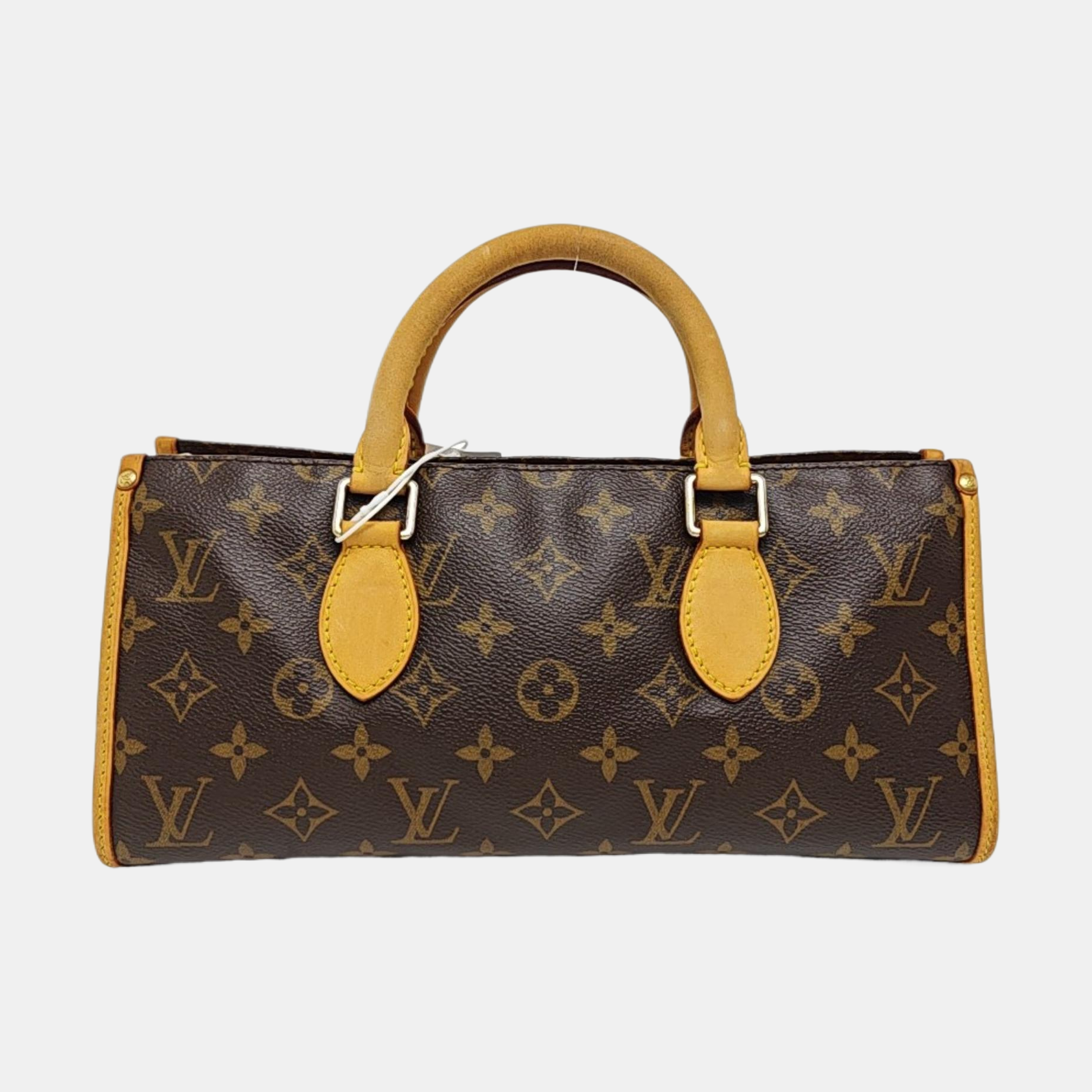 POPINCOURT Monogram Coated Canvas Brown