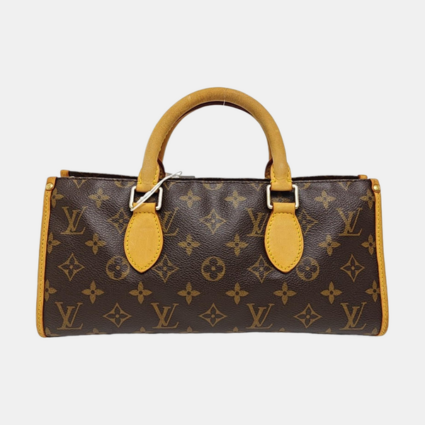 POPINCOURT Monogram Coated Canvas Brown