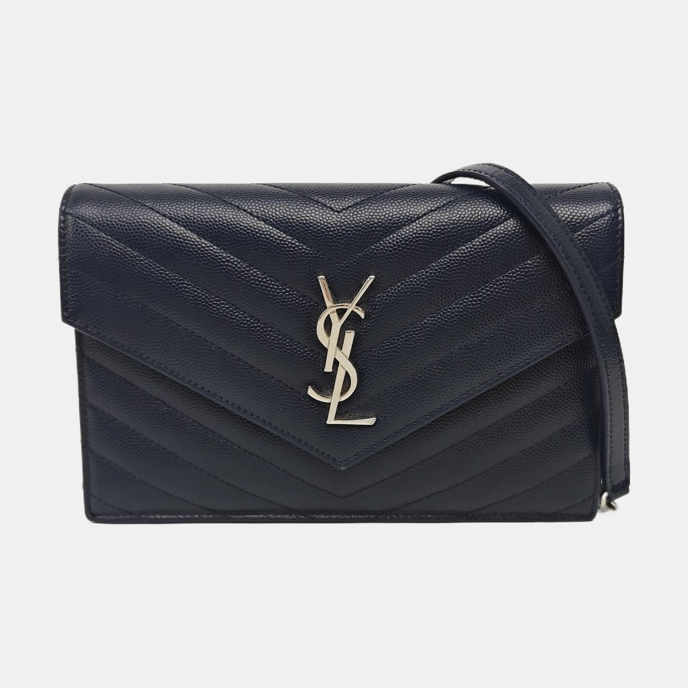MONOGRAM WOC Quilted Calfskin Blue