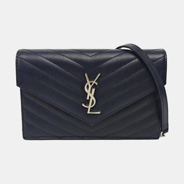 MONOGRAM WOC Quilted Calfskin Blue