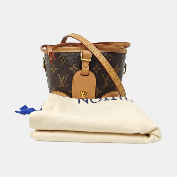 NOÉ Monogram Coated Canvas Brown
