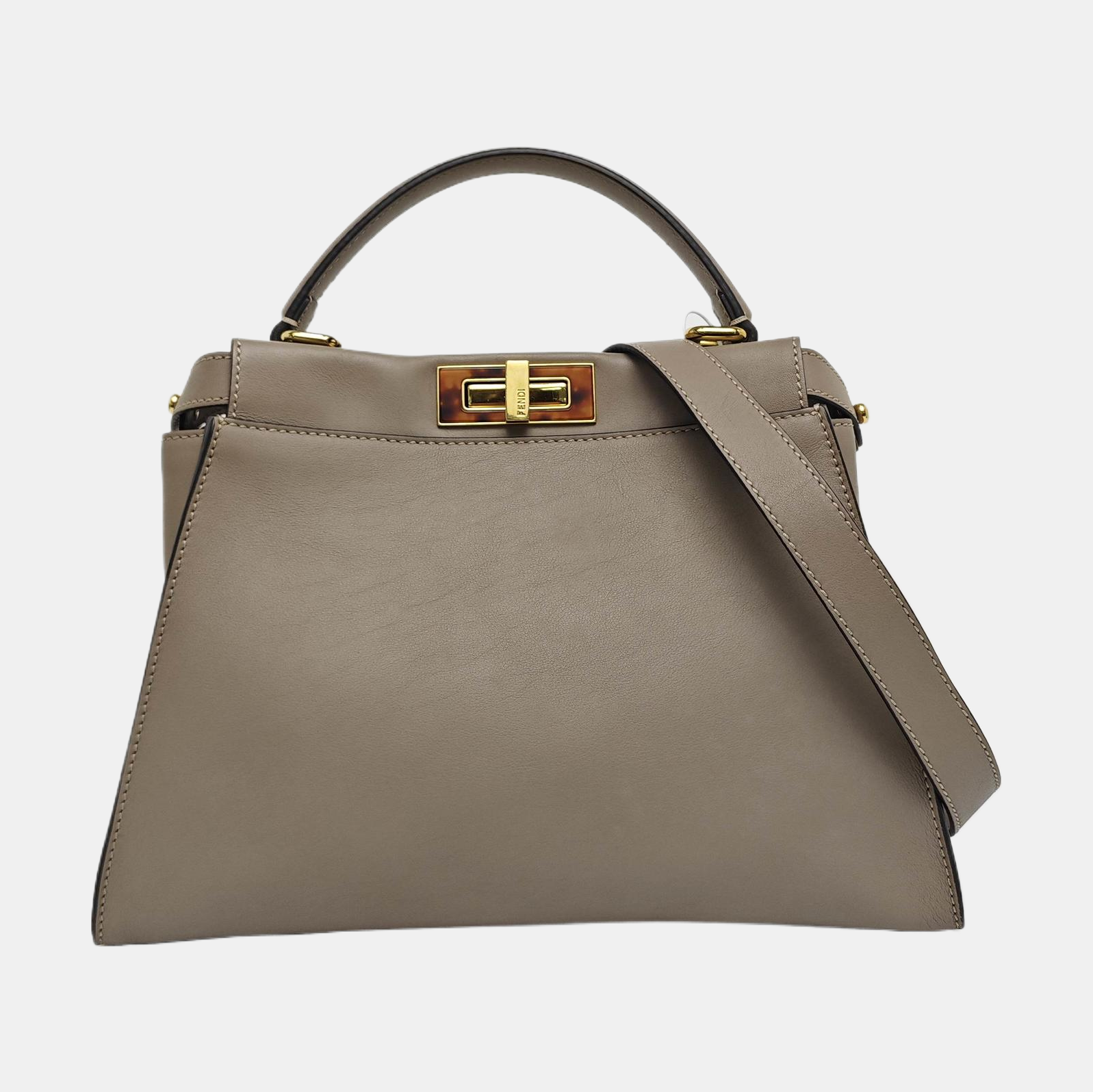 Peekaboo Medium Calfskin Gray