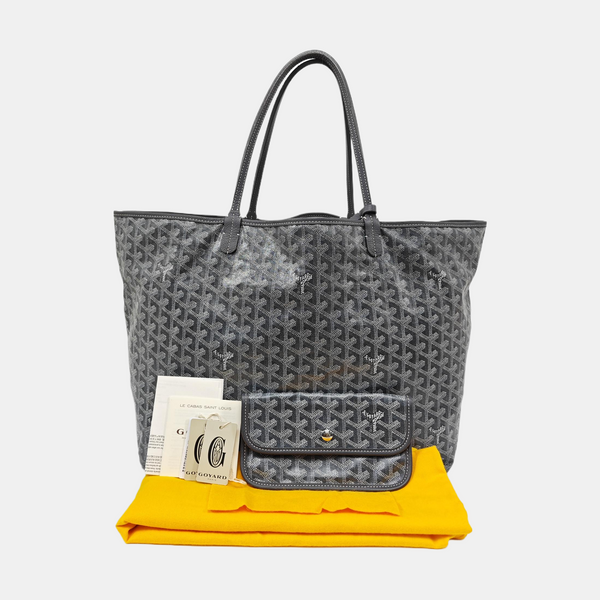Saint Louis GM Coated Canvas Gray