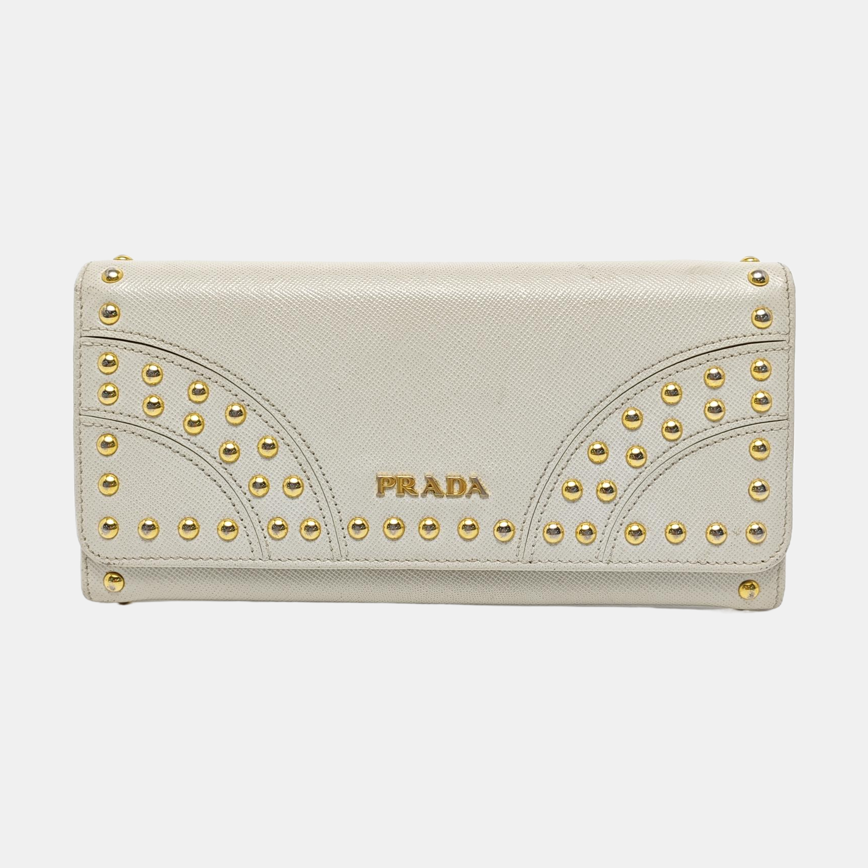 Calfskin Clutch White