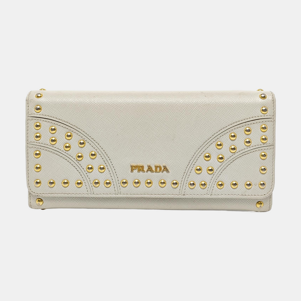 Calfskin Clutch White
