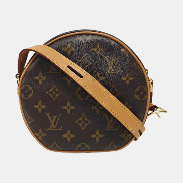 BOITE CHAPEAU PM Monogram Coated Canvas Brown