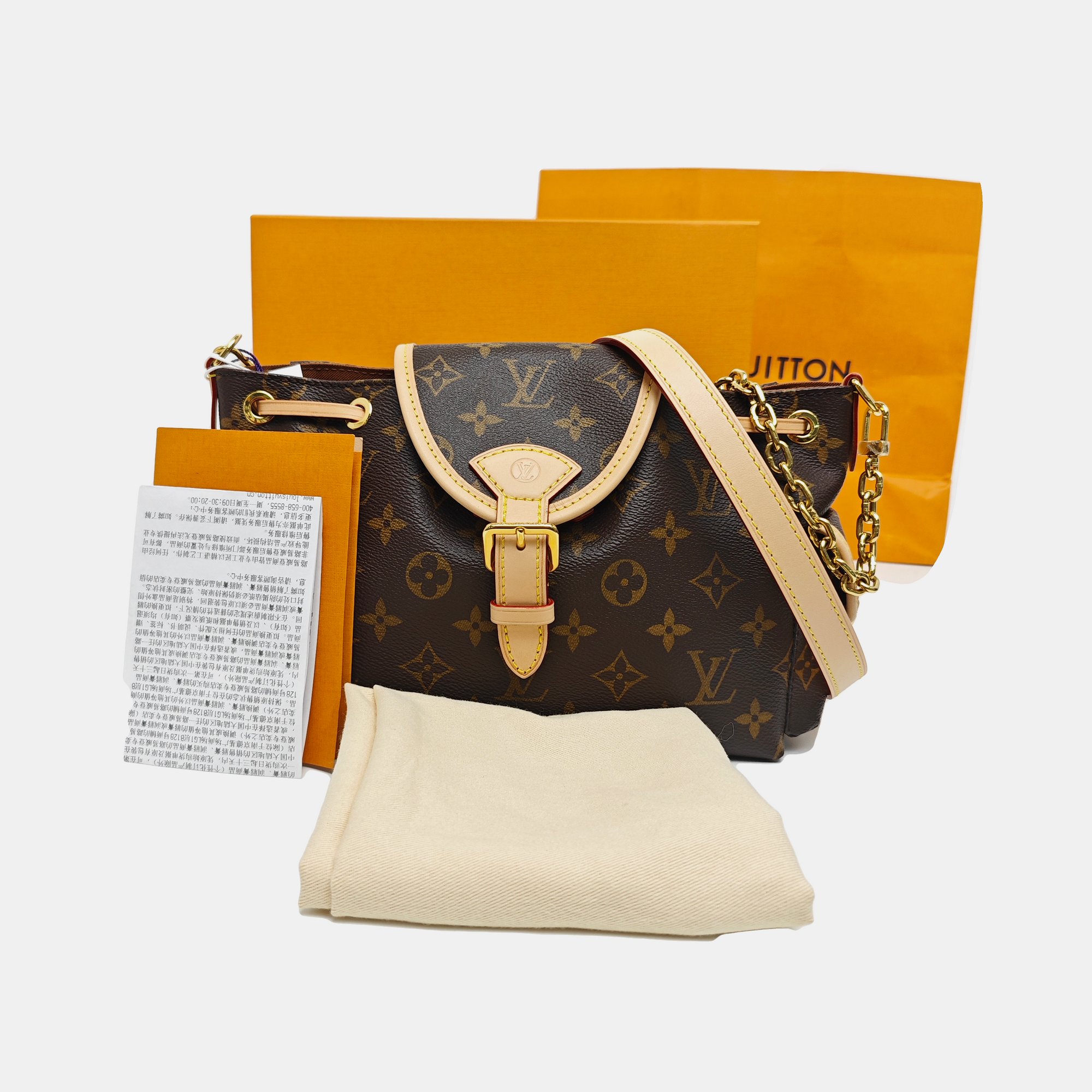 ODYSSEE Monogram Coated Canvas Brown