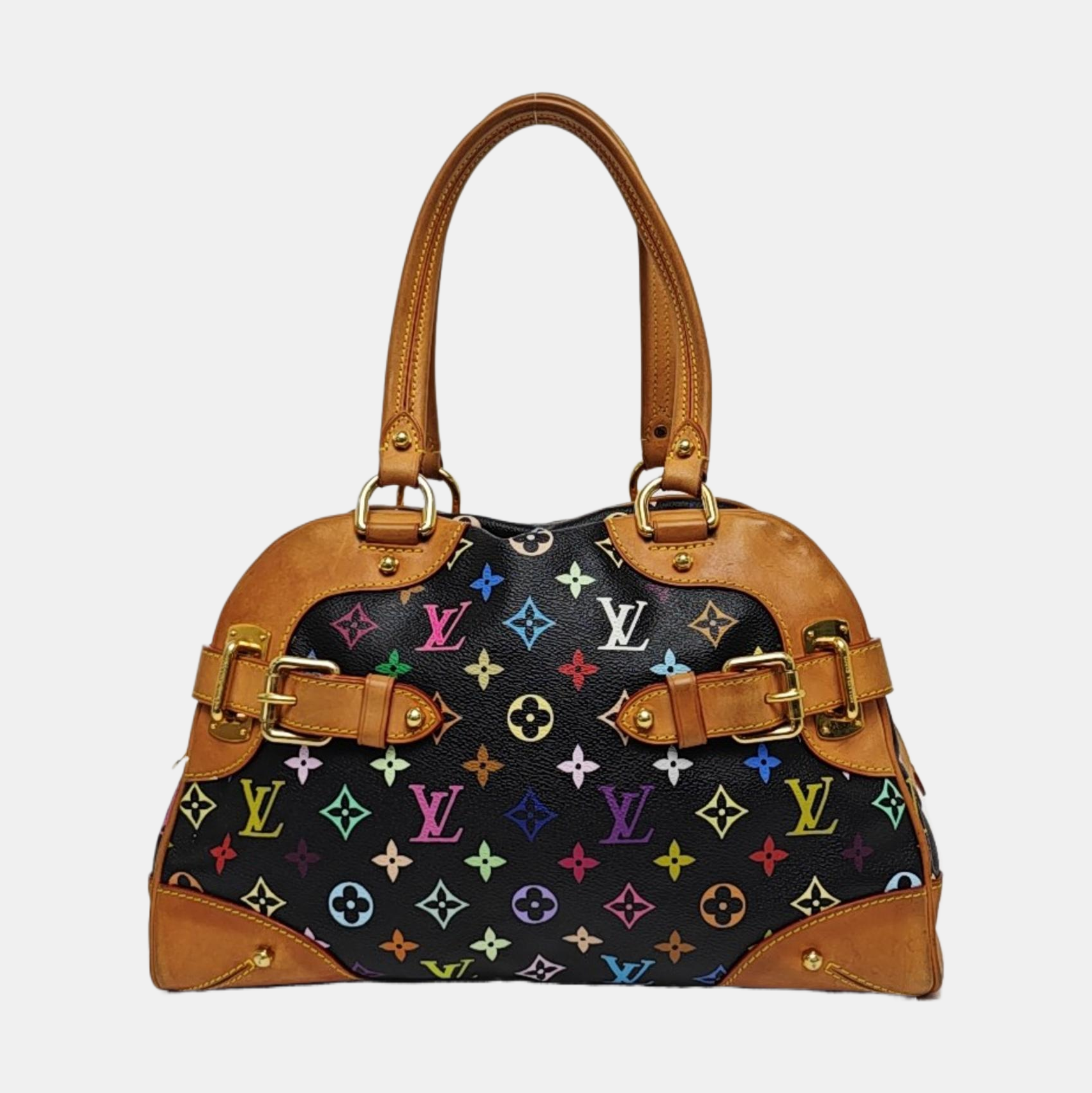 CLAUDIA Monogram Coated Canvas Black