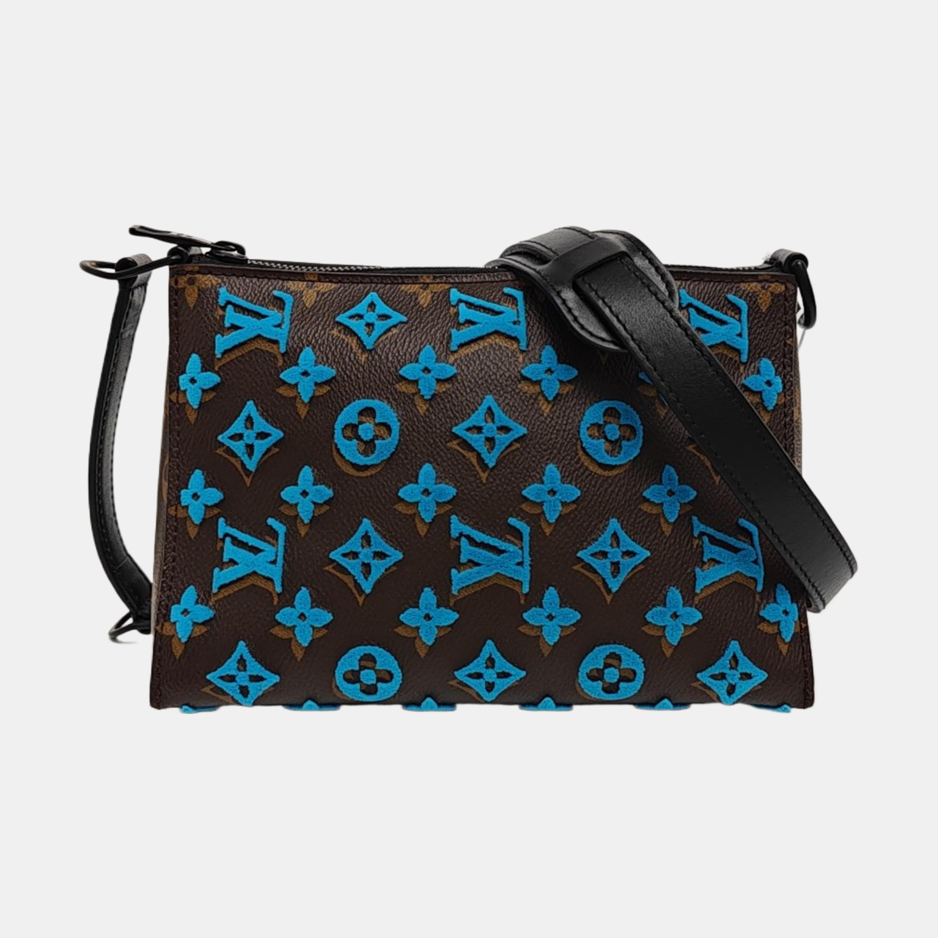 Monogram Coated Canvas Brown