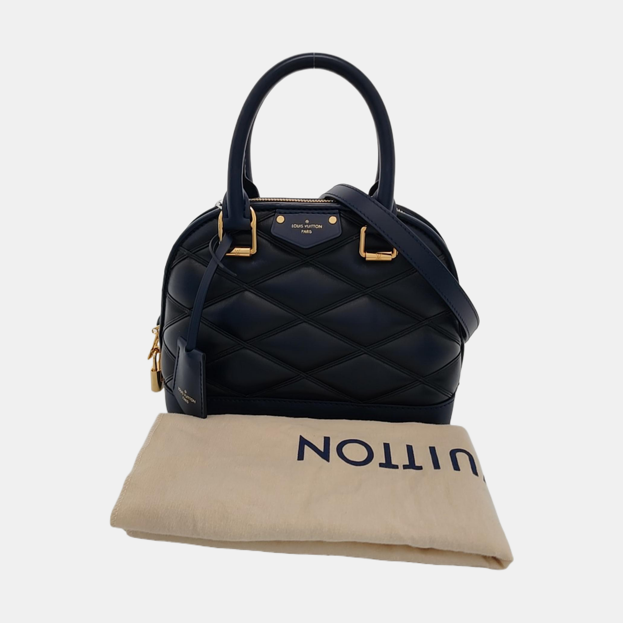ALMA BB Quilted Lambskin Blue