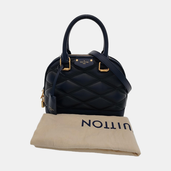 ALMA BB Quilted Lambskin Blue