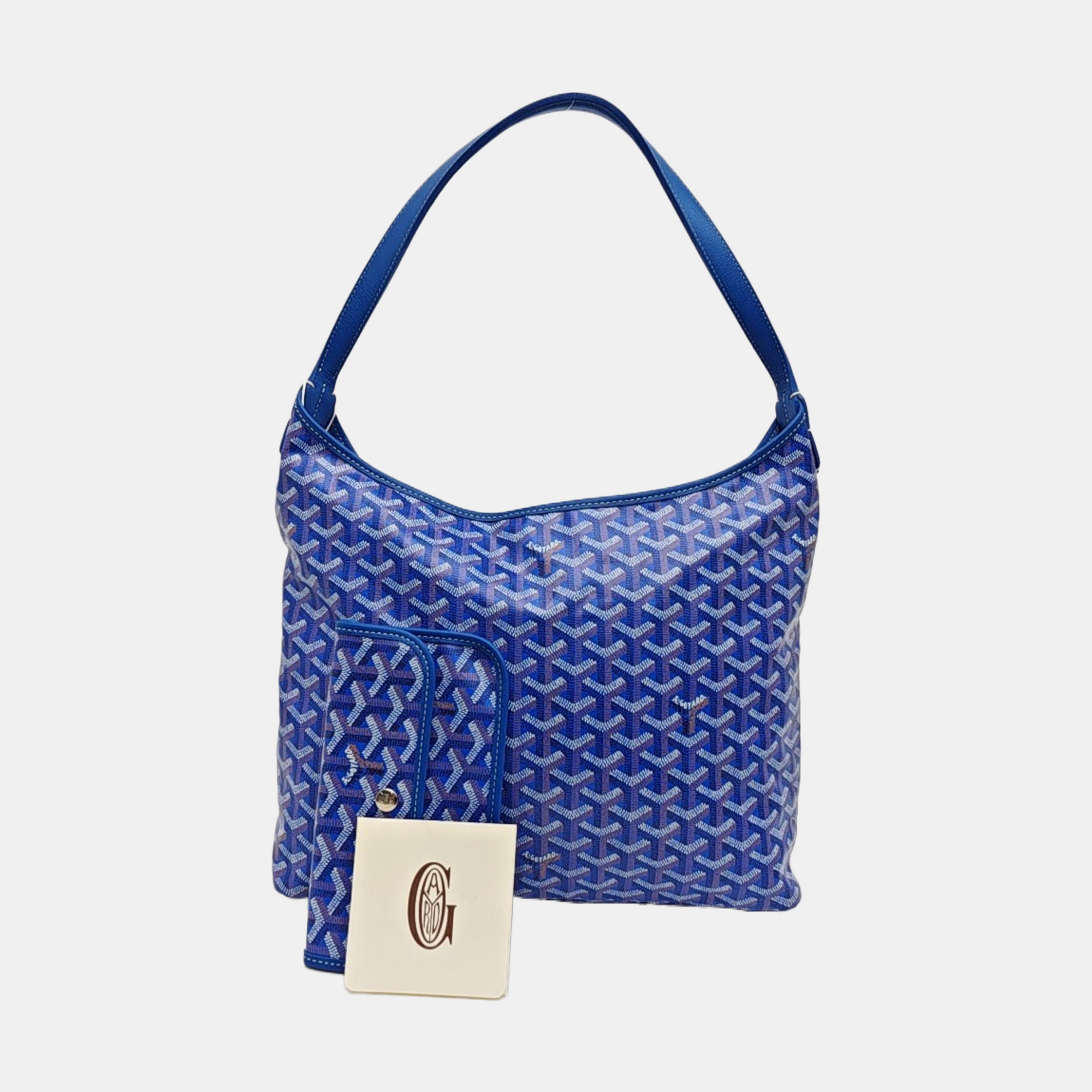 Hobo Coated Canvas Blue
