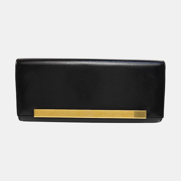 Calfskin Clutch Black