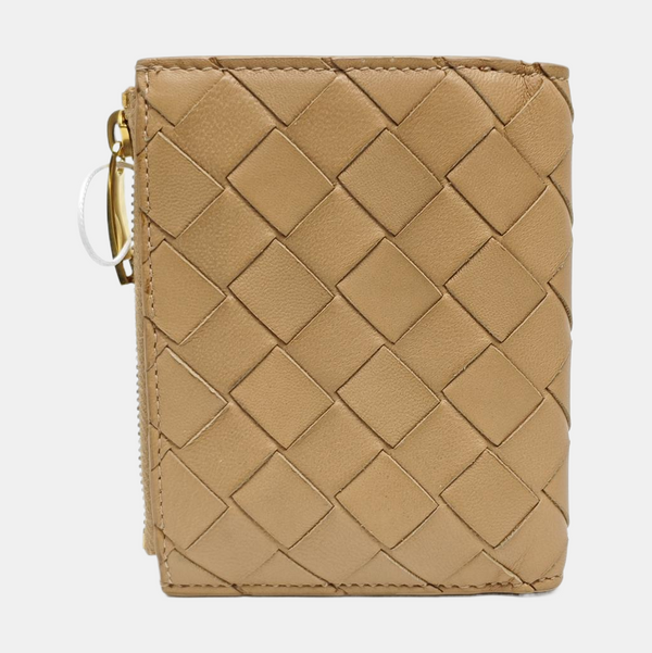 Calfskin Wallet Mini Gray