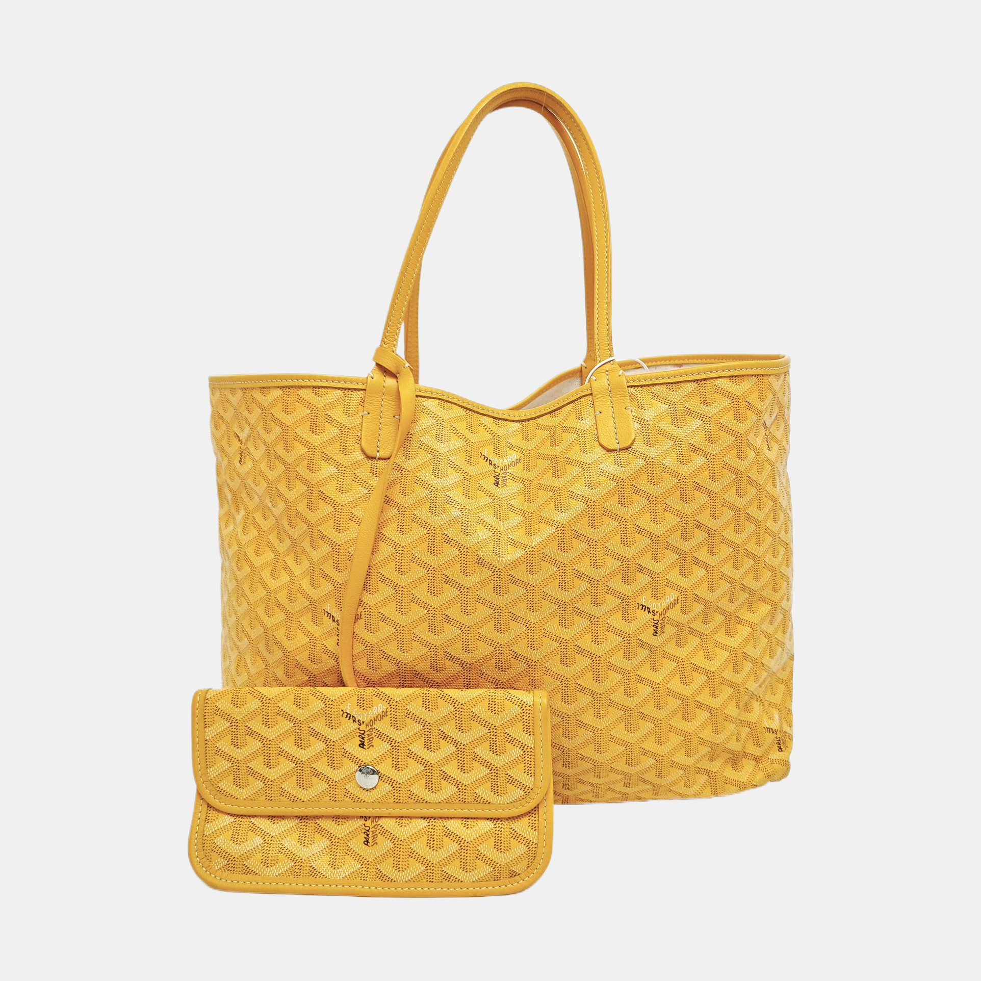 Anjou PM Coated Canvas Yellow