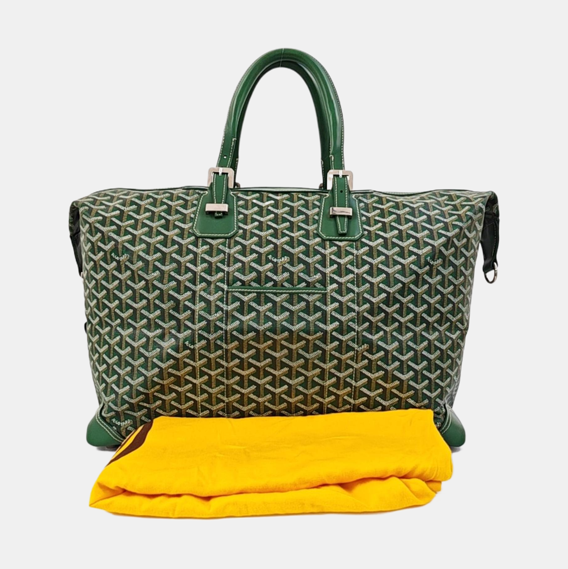 Bowling Coated Canvas Green