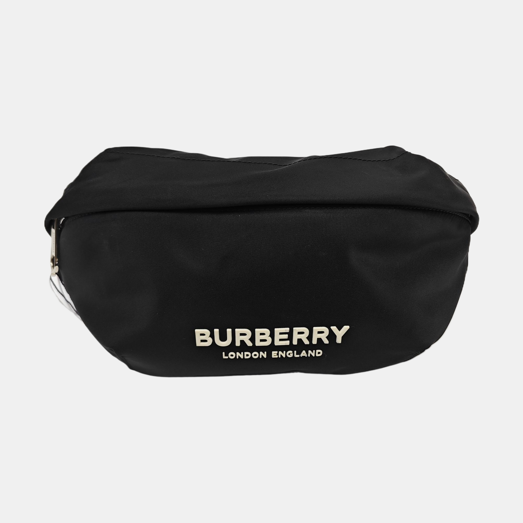 Nylon Belt Bag Black