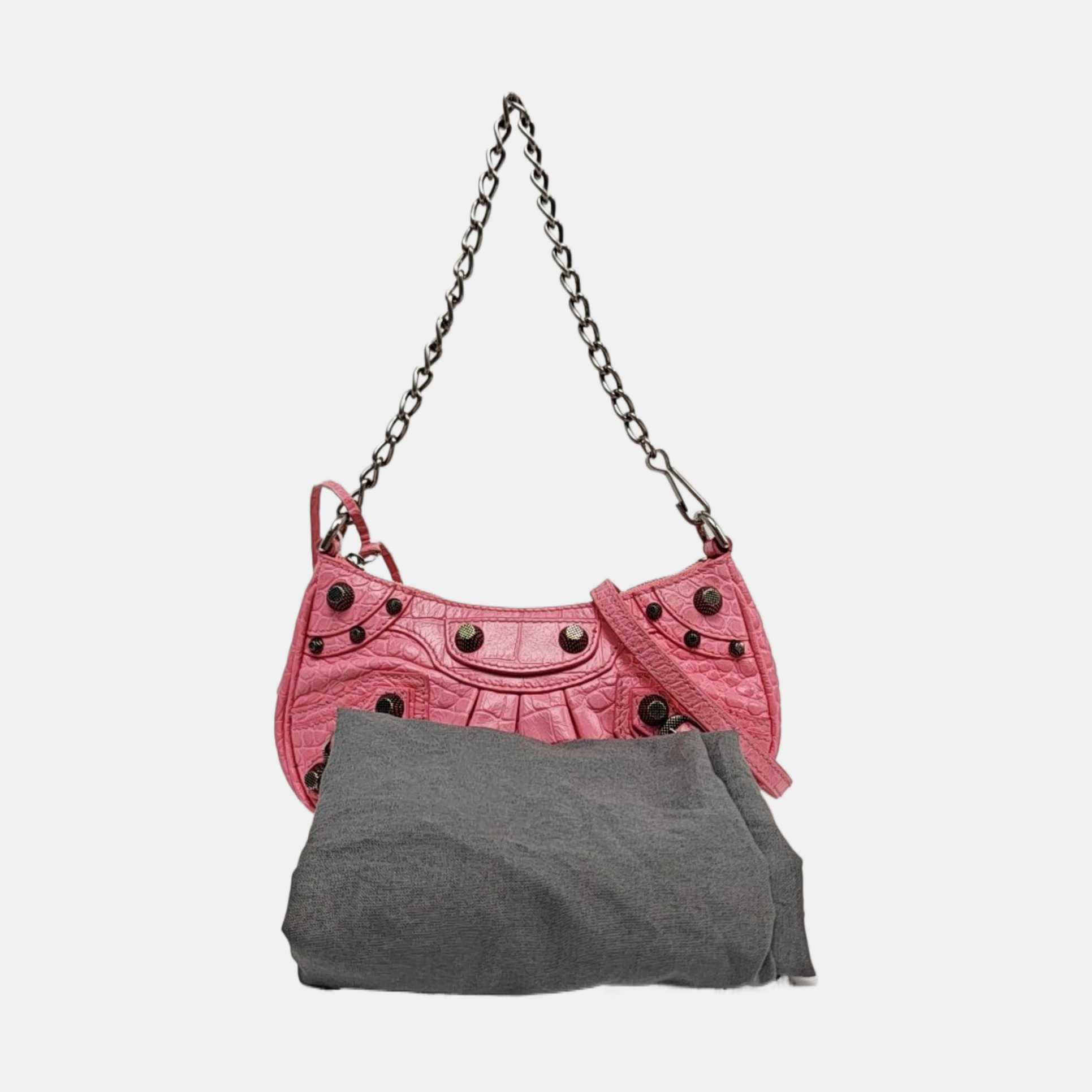Le Cagole Mini Calfskin Pink
