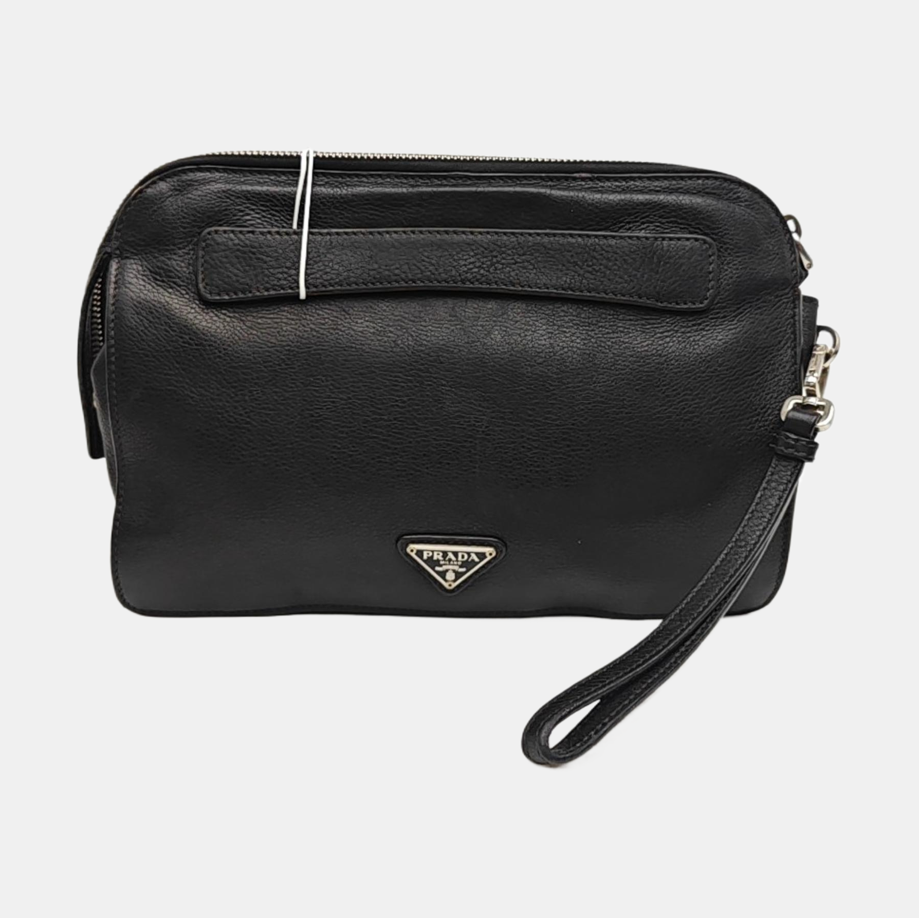 Calfskin Clutch Black