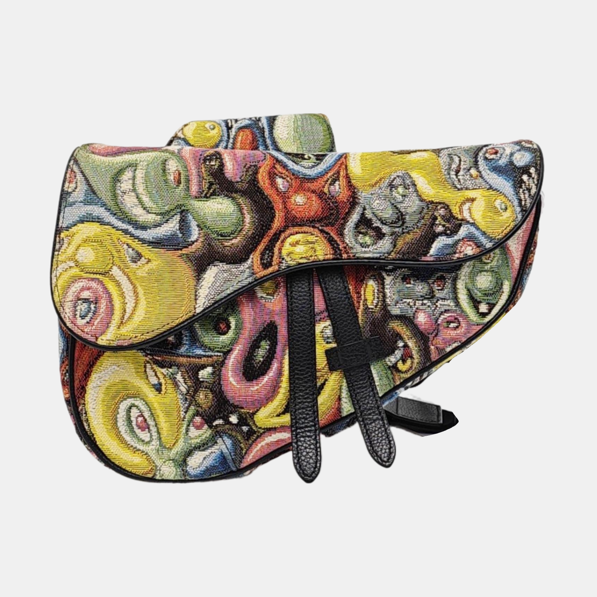 Dior And Kenny Scharf Fabric Multicolor