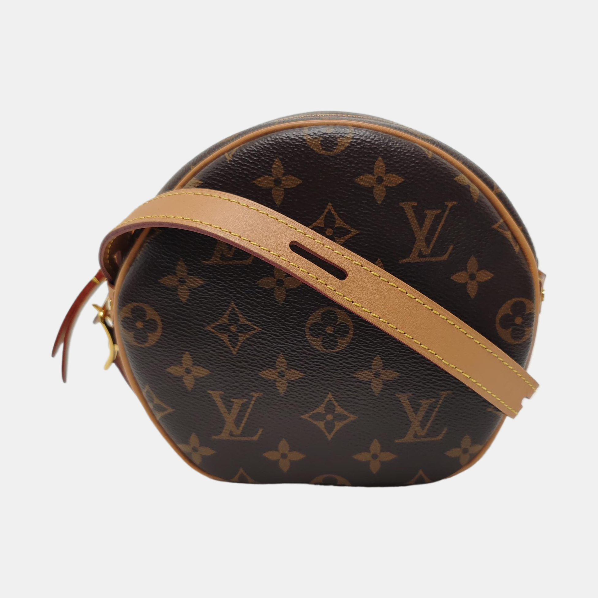 BOITE CHAPEAU PM Monogram Coated Canvas Brown