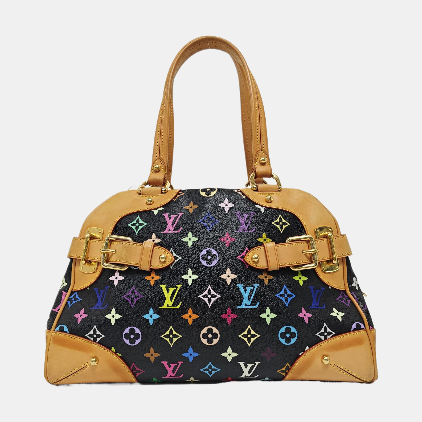 LV × TM CLAUDIA Monogram Coated Canvas Black