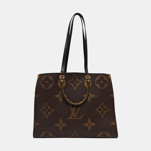 ONTHEGO GM Monogram Coated Canvas Brown