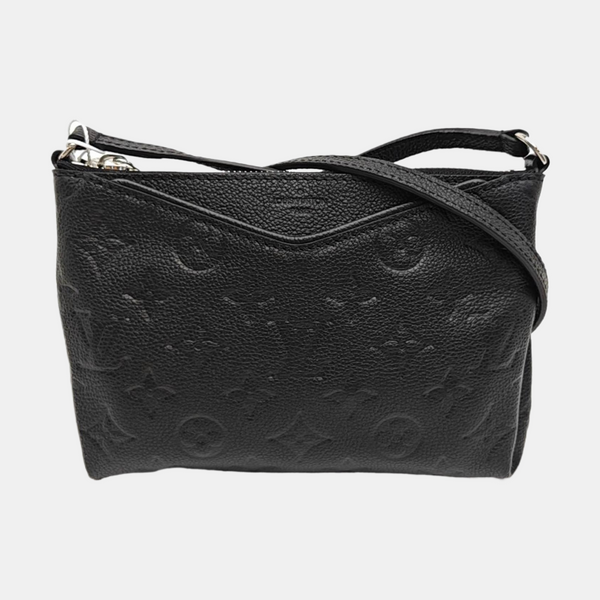 Pochette Pallas BB Monogram Calfskin Black