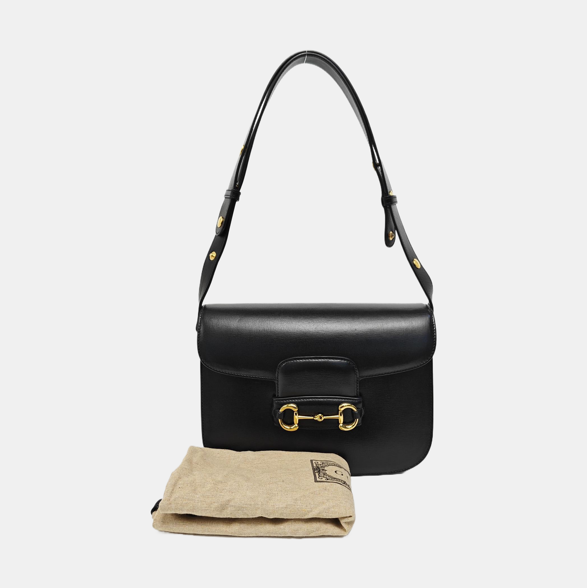 Horsebit 1955 Small Calfskin Black