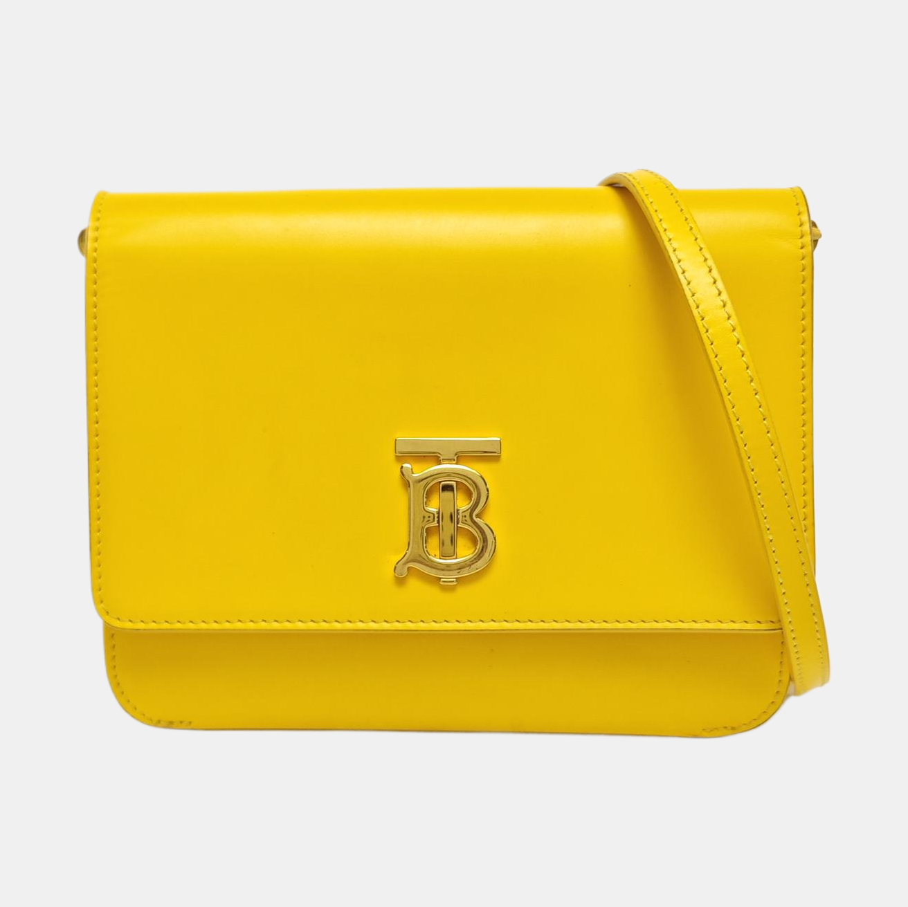 TB Mini Calfskin Yellow