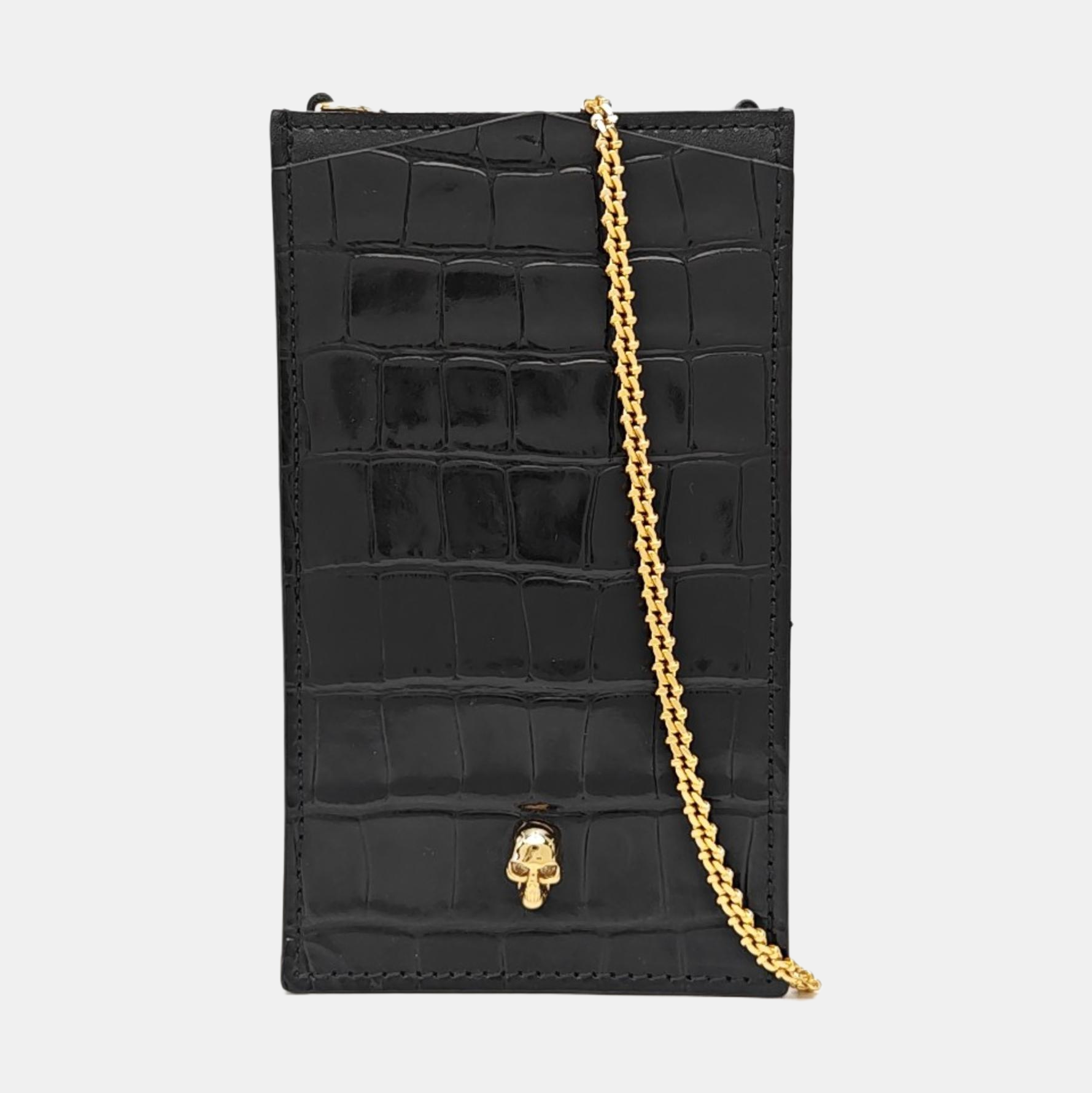 Calfskin Shoulder Bag Black