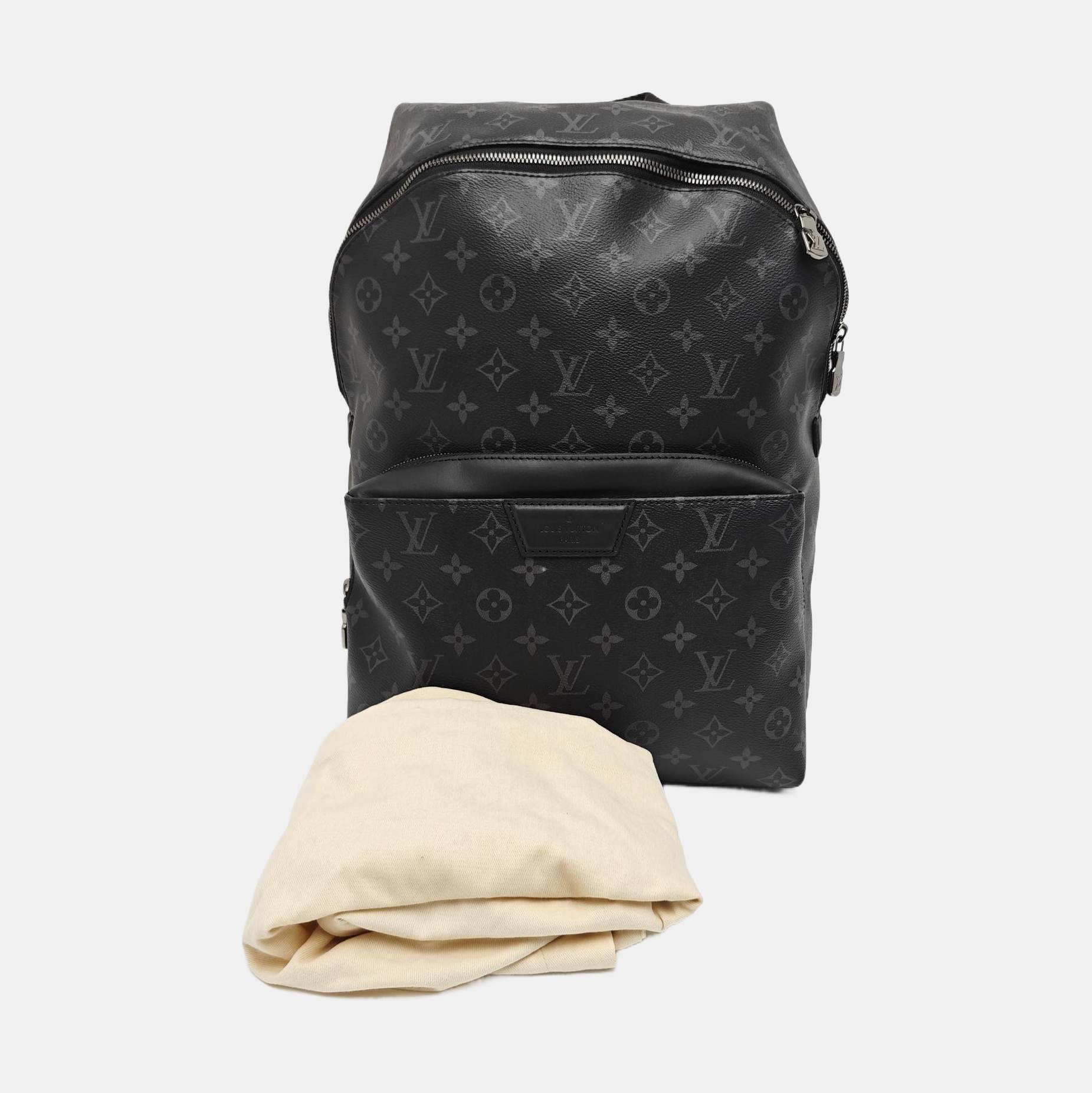 DISCOVERY PM Monogram Coated Canvas Black