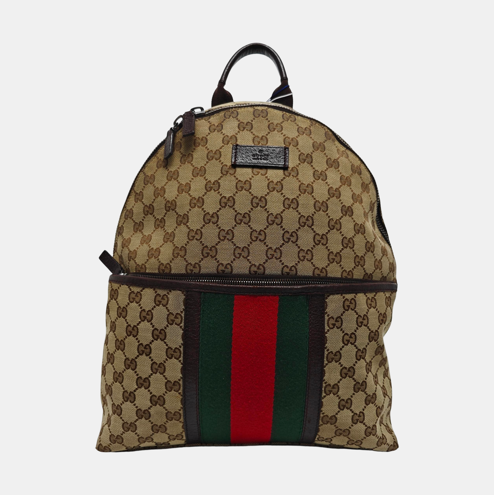 Signature Monogram Canvas Brown