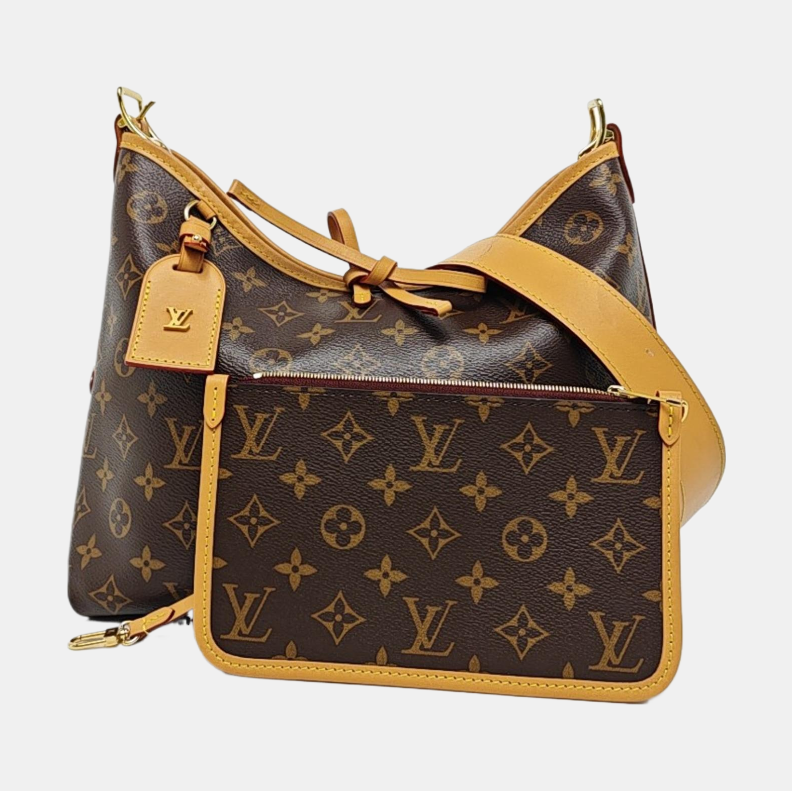 CARRYALL PM Monogram Coated Canvas Brown