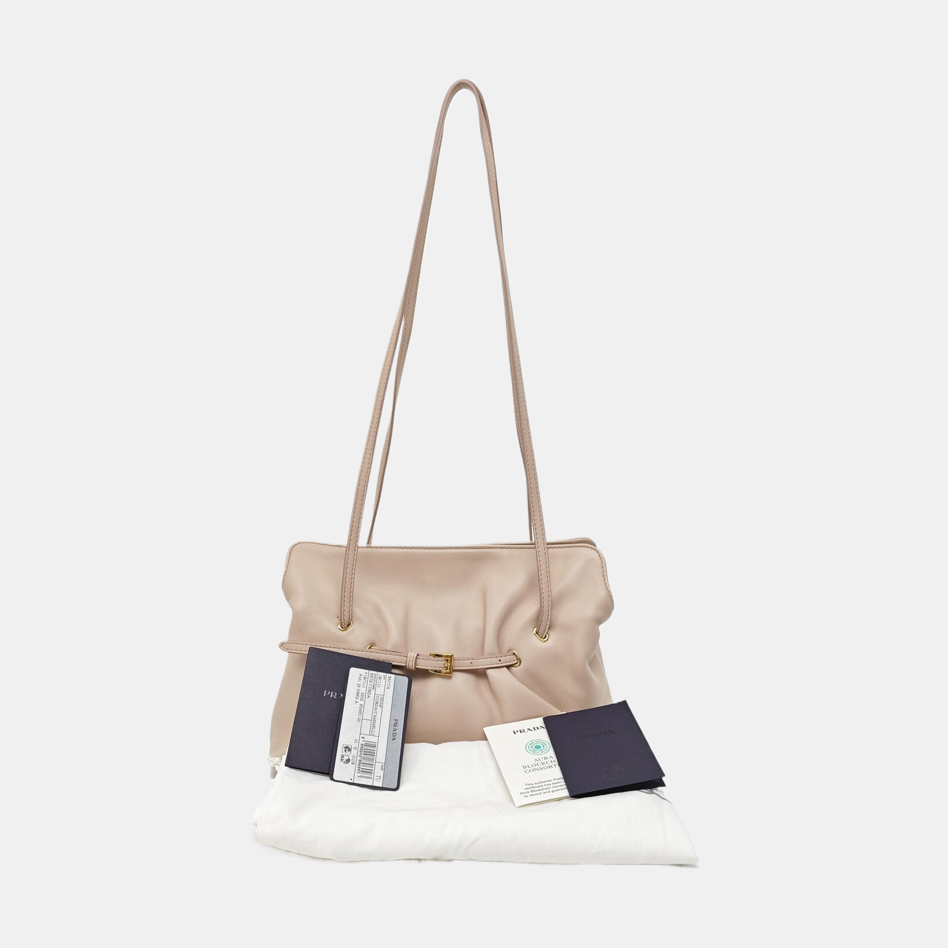 Lambskin Tote Bag Pink