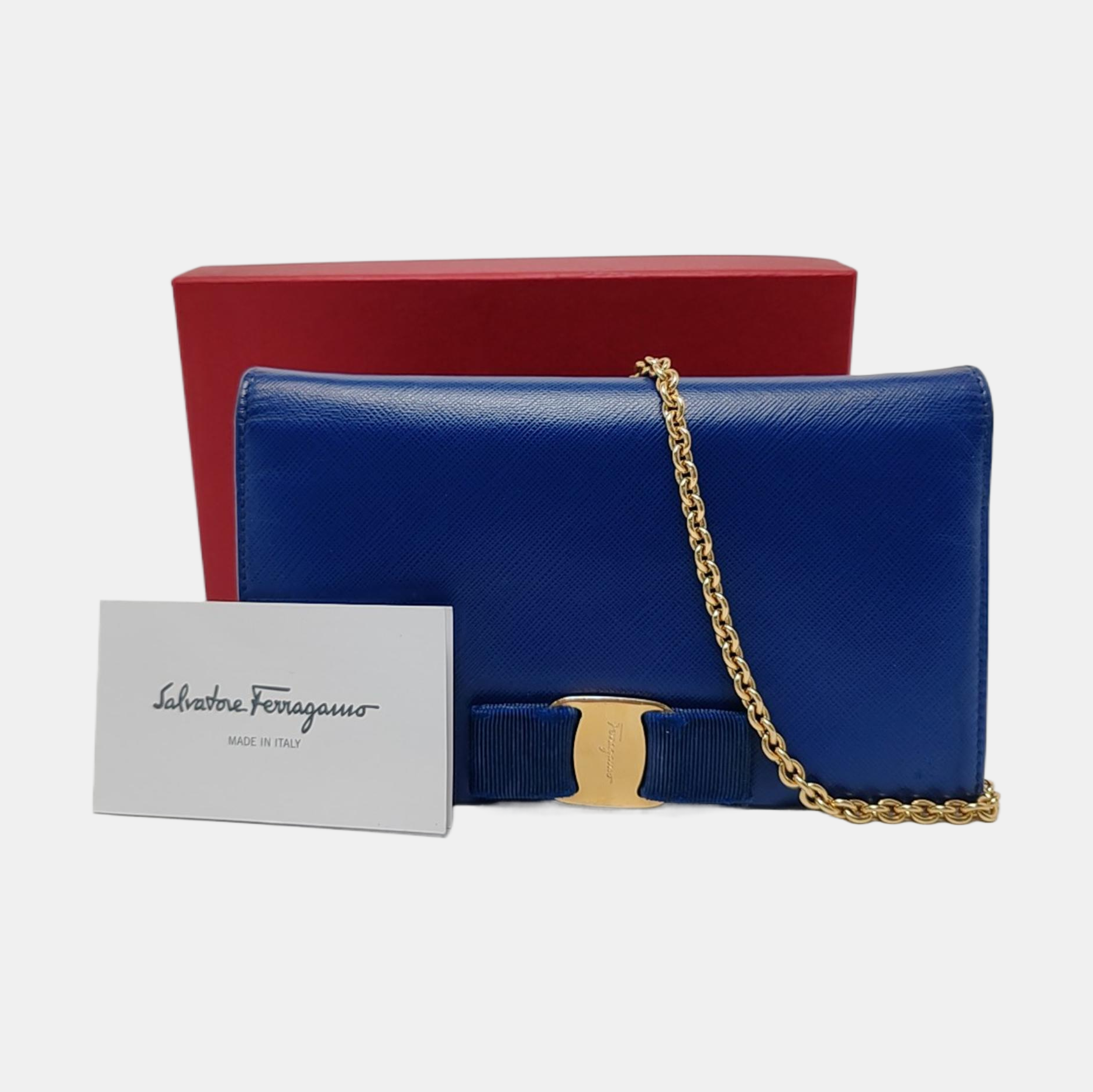 Ginny Calfskin Blue