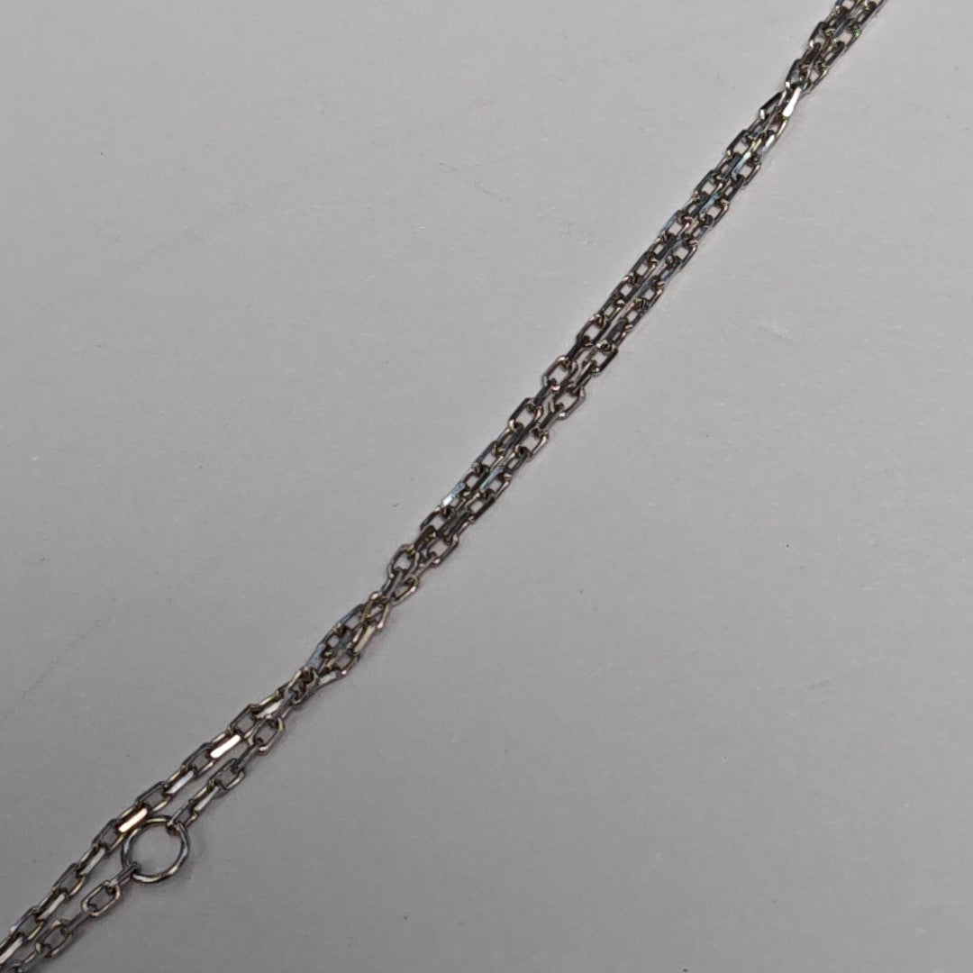 ETINCELLE DE CARTIER 18k White Gold Silver Necklace