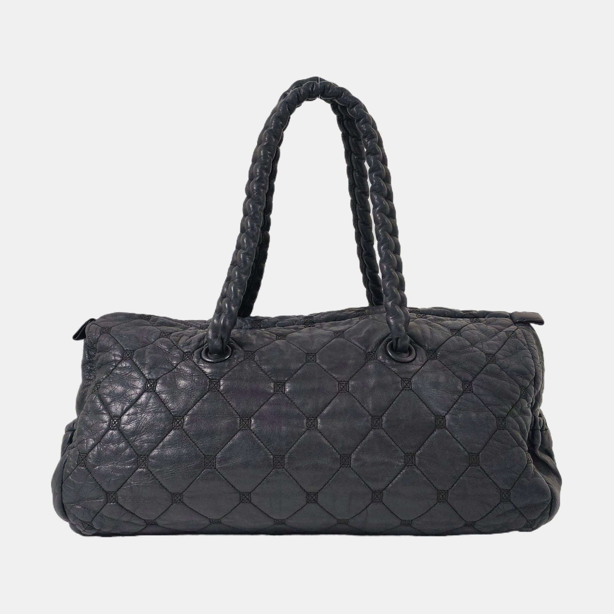 Quilted Lambskin Black