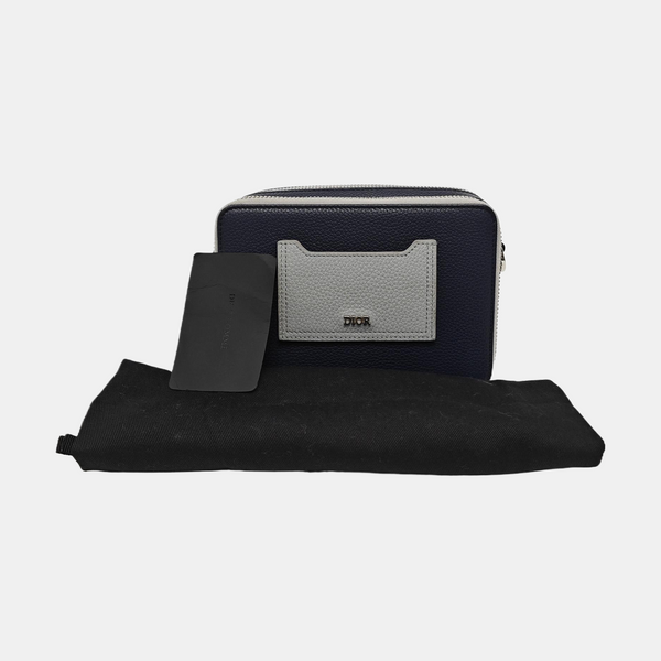 Calfskin Clutch Blue