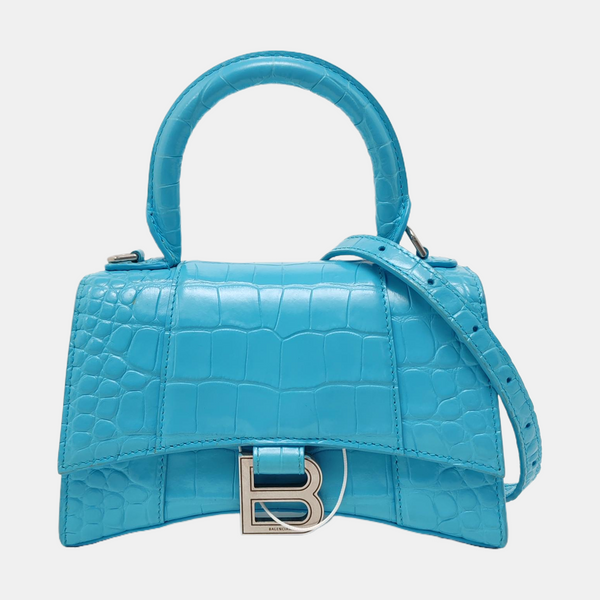 Hourglass XS Calfskin Blue