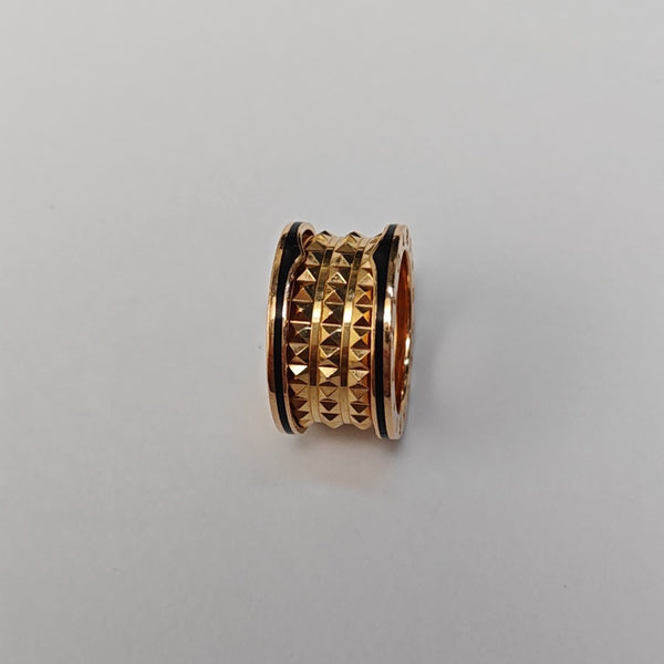 B.ZERO1 18k Rose Gold Ring EU 52