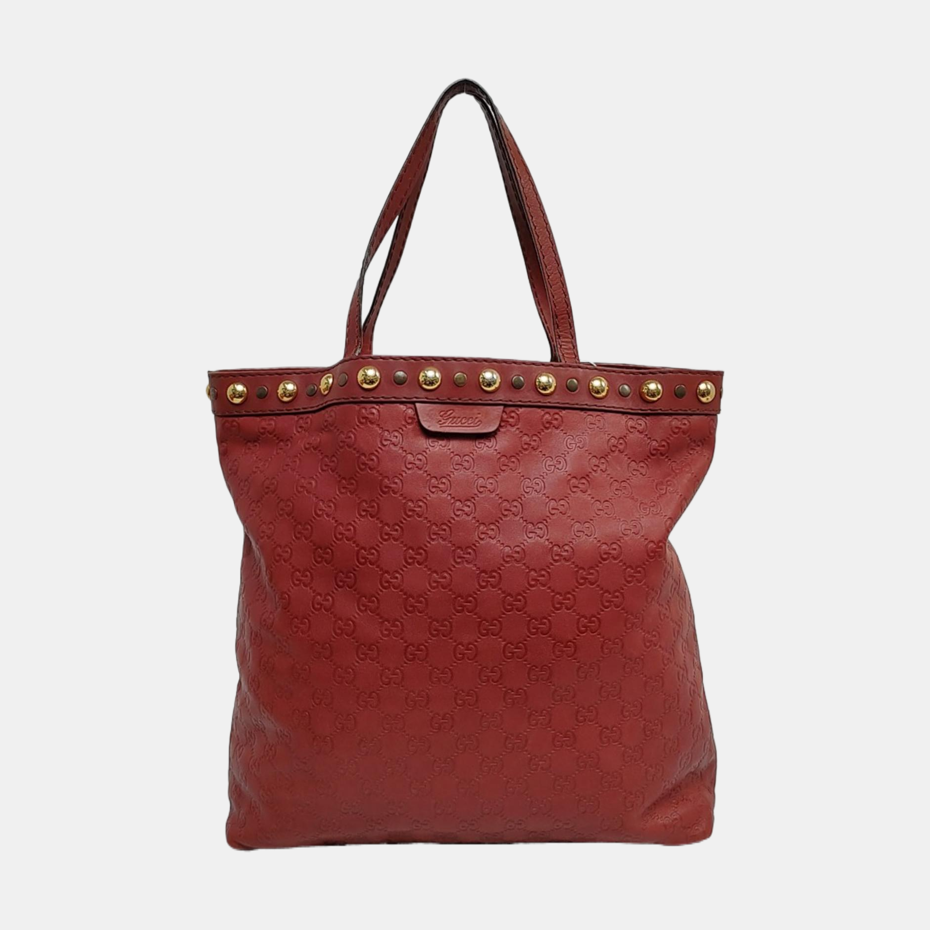 Monogram Calfskin Red