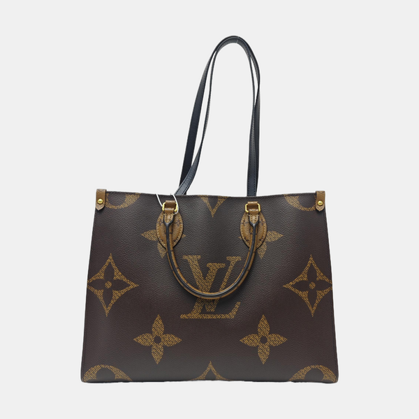 ONTHEGO MM Monogram Coated Canvas Brown