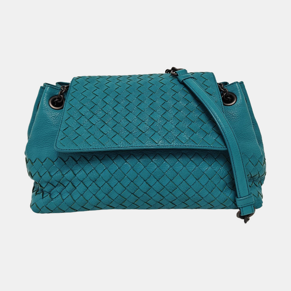 Calfskin Shoulder Bag Green