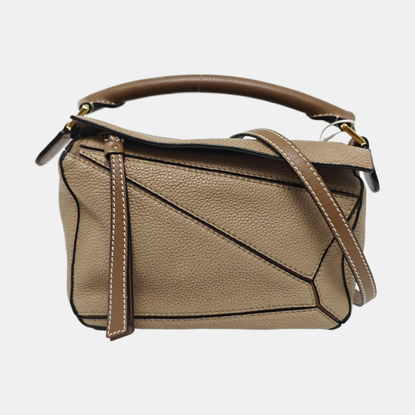 Puzzle Mini Calfskin Gray