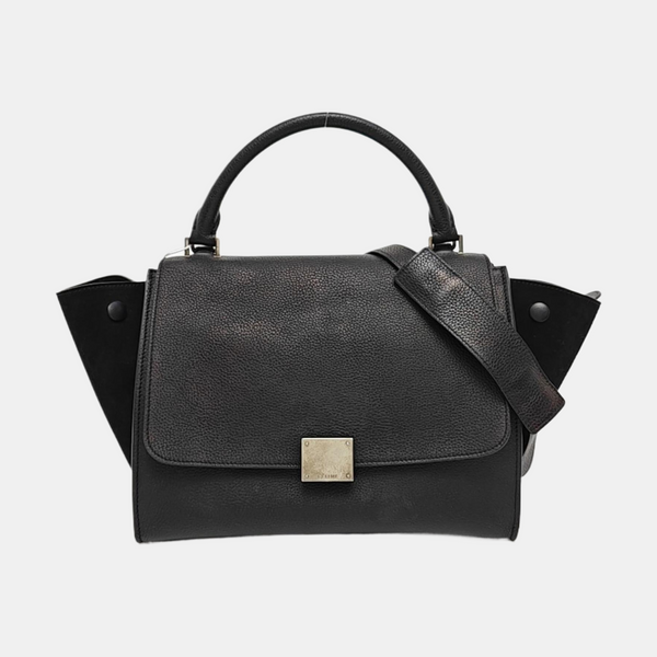 TRAPEZE Small Calfskin Black