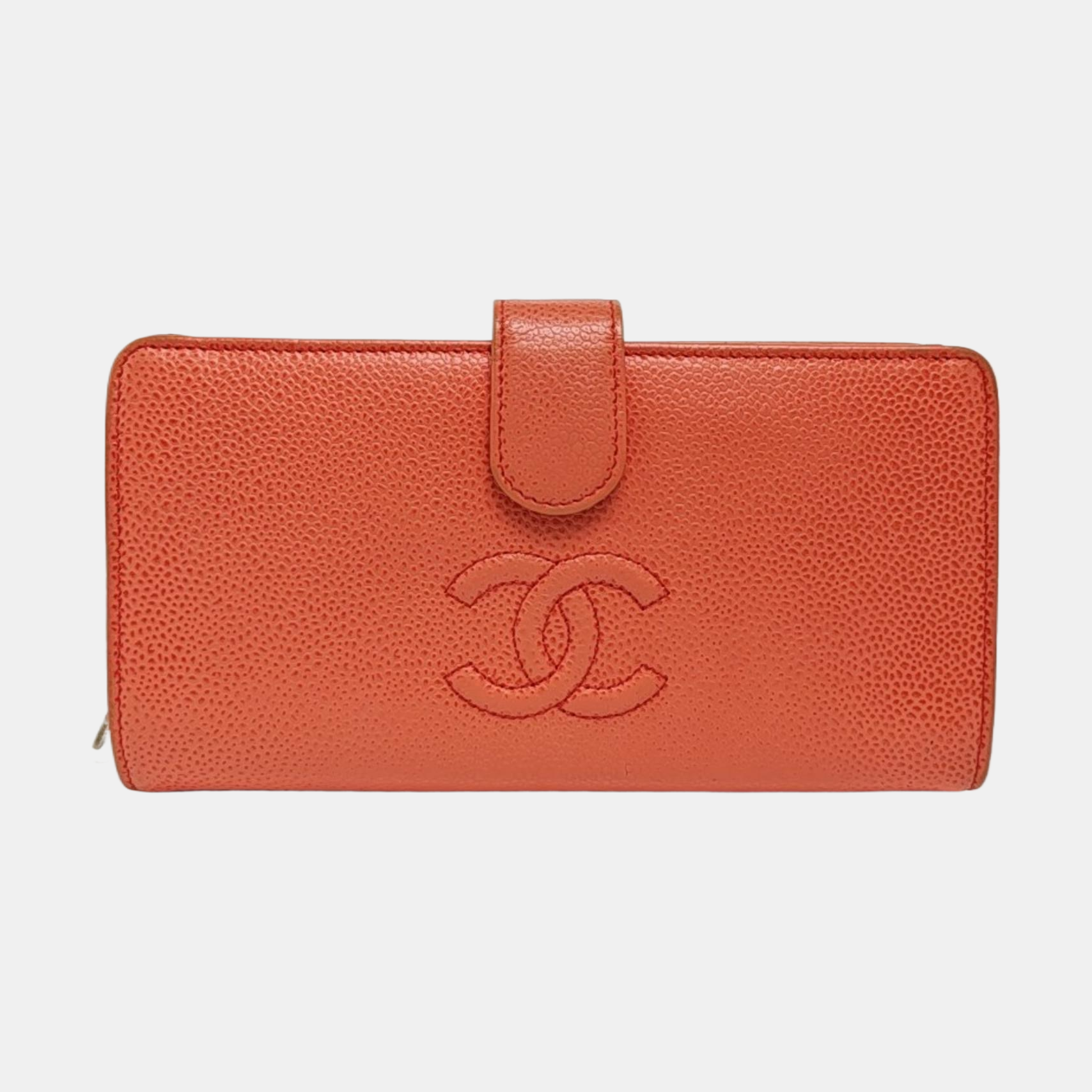 Quilted Calfskin Wallet Pink