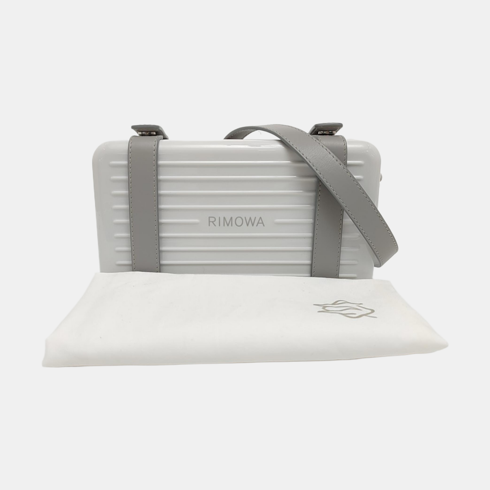 Special Material Shoulder Bag White