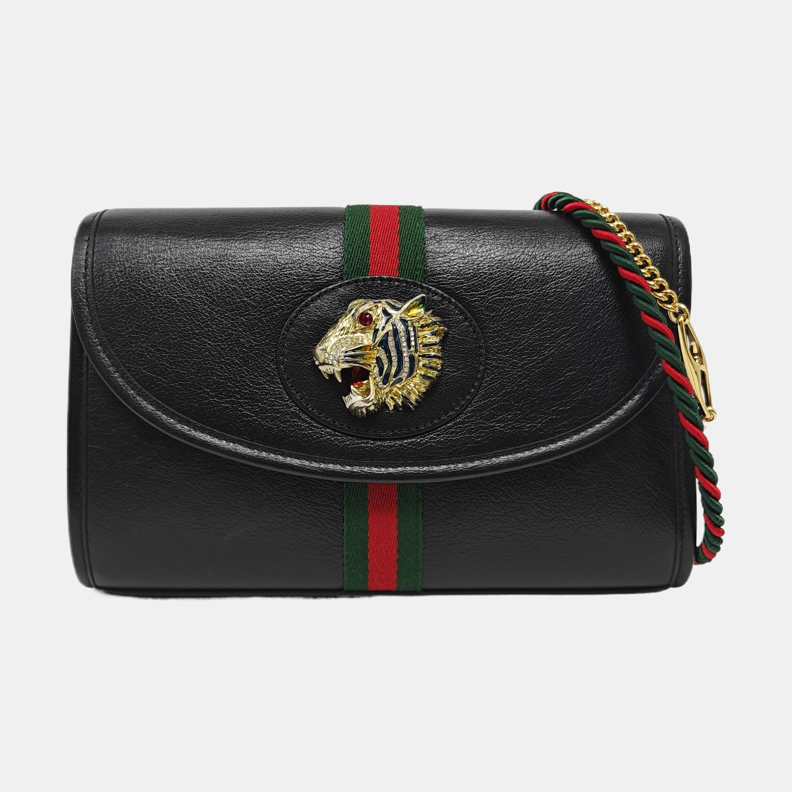 Rajah Small Calfskin Black